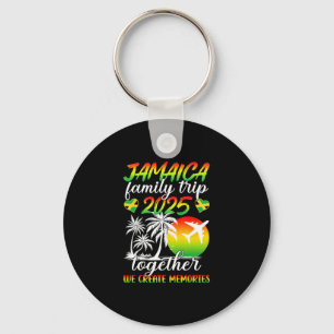 Funny Jamaica Family Trip 2025 We Create Memories Key Ring