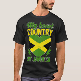 Funny Jamaica Flag Palm Summer Vacation ecchi  T-Shirt