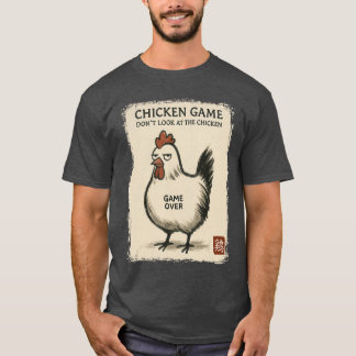 Funny Japanese Art Chicken Game ee Men Womeneens f T-Shirt