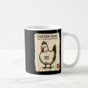 Funny Japanese Art Chicken Game Graphic Tee Men Wo Coffee Mug