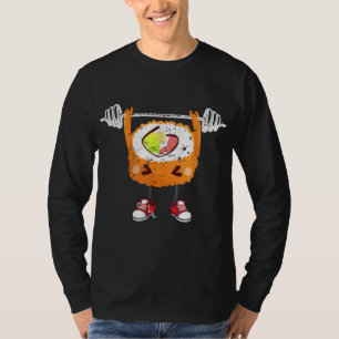 Funny Japanese Food Gym Weightlifting Gift T-Shirt