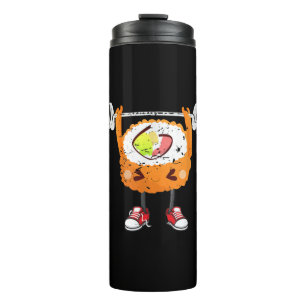 Funny Japanese Food Gym Weightlifting Gift T-Shirt Thermal Tumbler