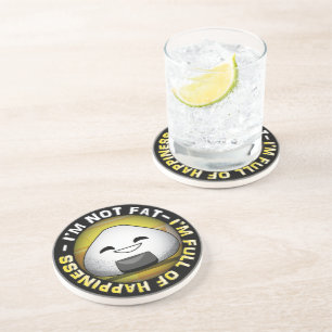 Funny japanese riceball coaster