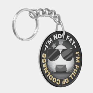 Funny japanese riceball key ring