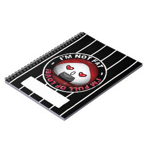 Funny japanese riceball notebook