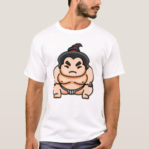 Funny Japanese Sumo Man T-Shirt