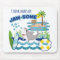 Funny Jawsome Shark Surfboard