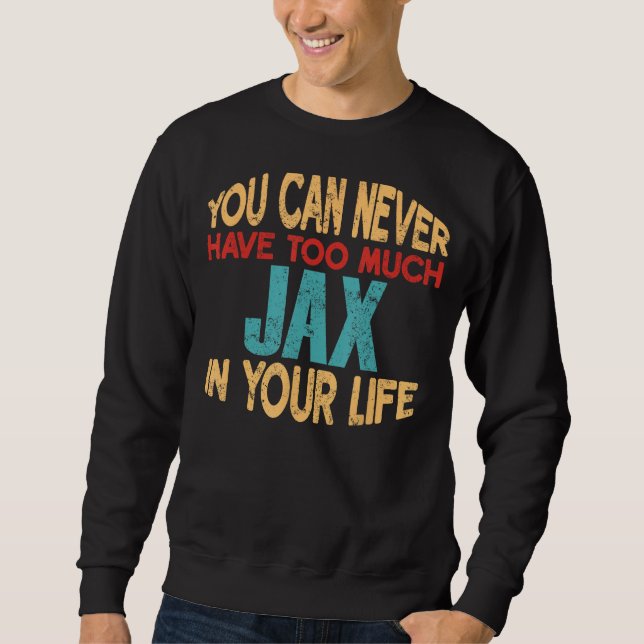 Funny Jax Personalised Tshirt First Name Joke Item (Front)