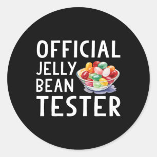 Funny Jelly Beans Easter Candy Official Jelly Bean Classic Round Sticker