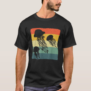 Funny Jellyfish Design For Kids Men Women Vintage T-Shirt