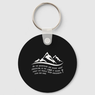 Funny Jerusalem Mountains Lord Cross Jesus Christi Key Ring