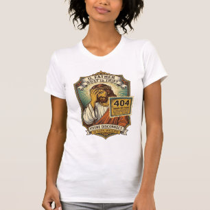 Funny Jesus 404 Error Web Developer Programmer Hum T-Shirt
