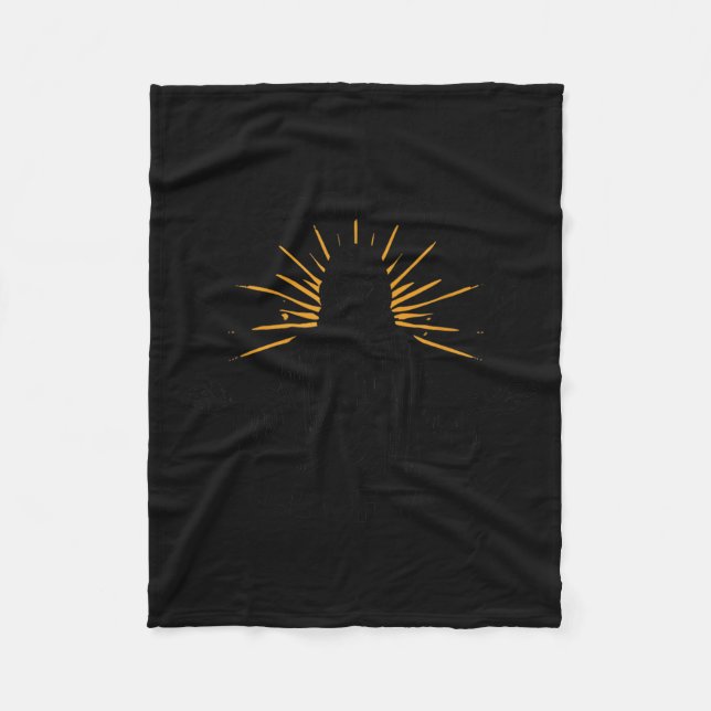 Funny Jesus Christian Pray - Disapintments All Of  Fleece Blanket (Front)