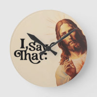 Funny Jesus I Saw That Art | Christian Humour Gift
