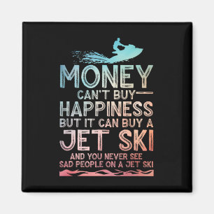 Funny Jet Ski Art For Men Women Kids Water Sport J Magnet