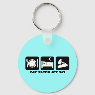 Funny jet ski key ring
