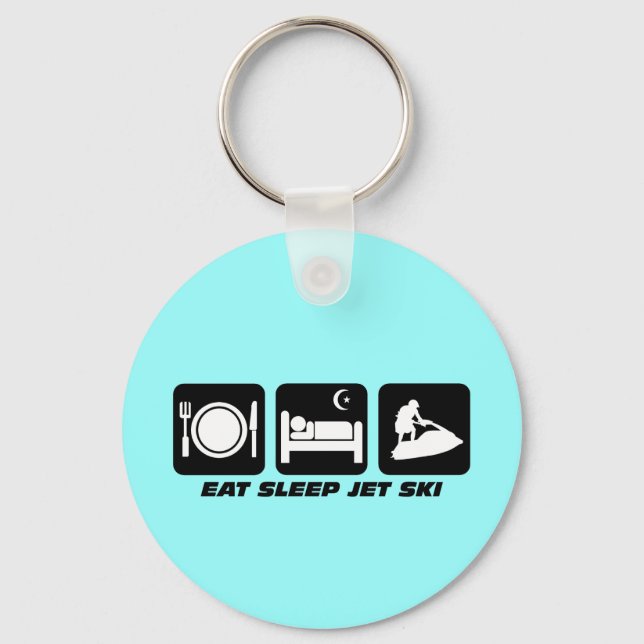 Funny jet ski key ring (Front)