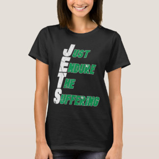 Funny Jets Just Endure The Suffering Football  T-Shirt