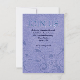 Funny Jewish Hora Chair Dance Reception Card