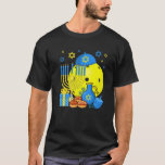 Funny Jewish Pickleball Ball Menorah Happy Hanukka T-Shirt<br><div class="desc">Funny Jewish Pickleball Ball Menorah Happy Hanukkah Chanukah</div>