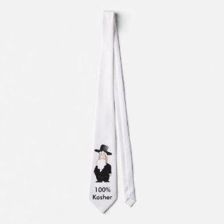 Funny Jewish rabbi - cool cartoon Tie