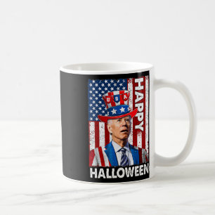 Funny Joe Biden 4th Of July Happy Halloween Americ Coffee Mug