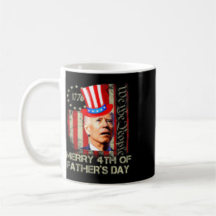 Funny Joe Biden 4th Of July Merry 4th Of Father's  Coffee Mug