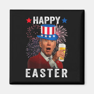 Funny Joe Biden Confused Happy Easter For 4th Of J Magnet