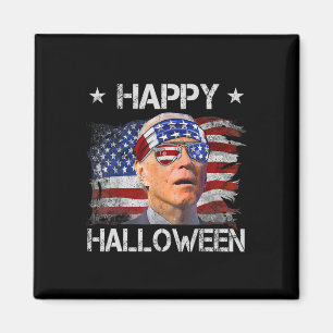 Funny Joe Biden Fourth 4th Of July Happy Halloween Magnet