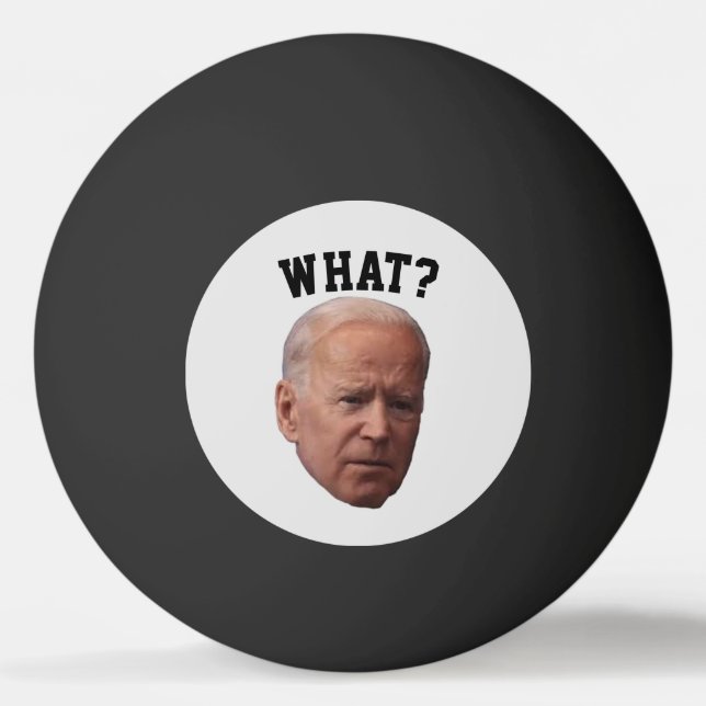 FUNNY JOE BIDEN PING PONG BALLS (Front)