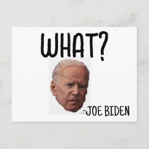 FUNNY JOE BIDEN POSTCARDS
