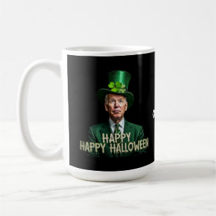 Funny Joe Biden St. Patrick’s Day Confused Coffee Mug