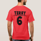 Funny John Terry T-Shirt (Back)
