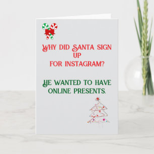 Funny Joke Christmas Card