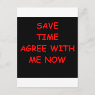 funny joke for you postcard