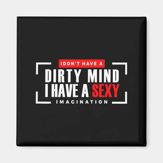 Funny Jokes Saying Men Women Novelty Apparel I Don Magnet (Front)