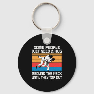 Funny Judo Jiu Jitsu Martial Arts Humor  Key Ring