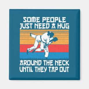 Funny Judo Jiu Jitsu Martial Arts Humor  Magnet