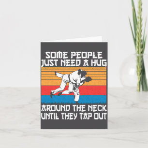 Funny Judo Jiu Jitsu Martial Arts Humour  Card