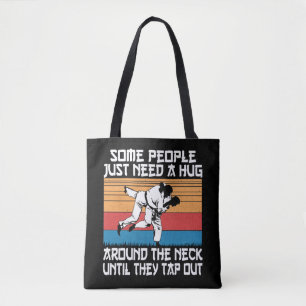Funny Judo Jiu Jitsu Martial Arts Humour Tote Bag