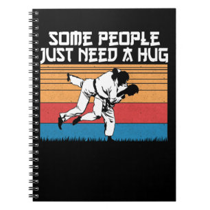 Funny Judo Joke Jiu Jitsu Martial Arts Humour Notebook