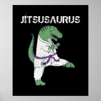 Funny Jujitsu, T-Rex Jiu Jitsu Black Belt gifts