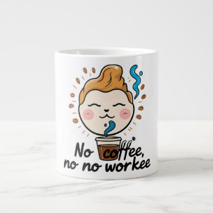 Funny Jumbo Mug for Coffee Lovers