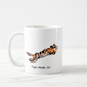 Funny Jumping Tiger Gift Coffee Mug