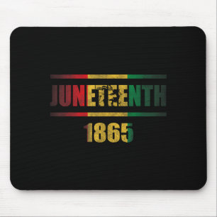 Funny juneteenth 1865 african men women boys girls mouse pad