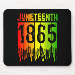 Funny juneteenth 1865 african men women boys girls mouse pad