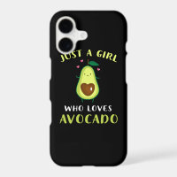 Funny Just A Girl Who Loves Avocado