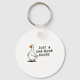 Funny Just Mastectomy Goose Surgery Recovery Key Ring
