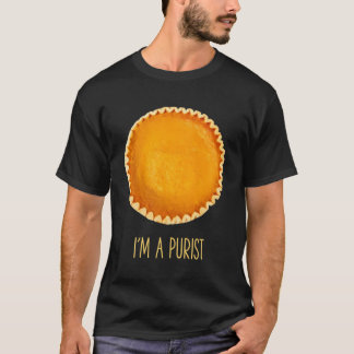 Funny Just Pumpkin Pie Only I'M A Purist Vegetaria T-Shirt