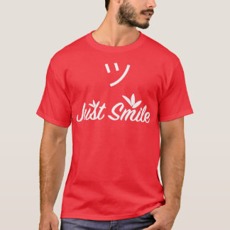Funny Just Smile Face T-Shirt